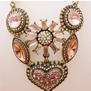 Betsey Johnson Pink Statement Necklace